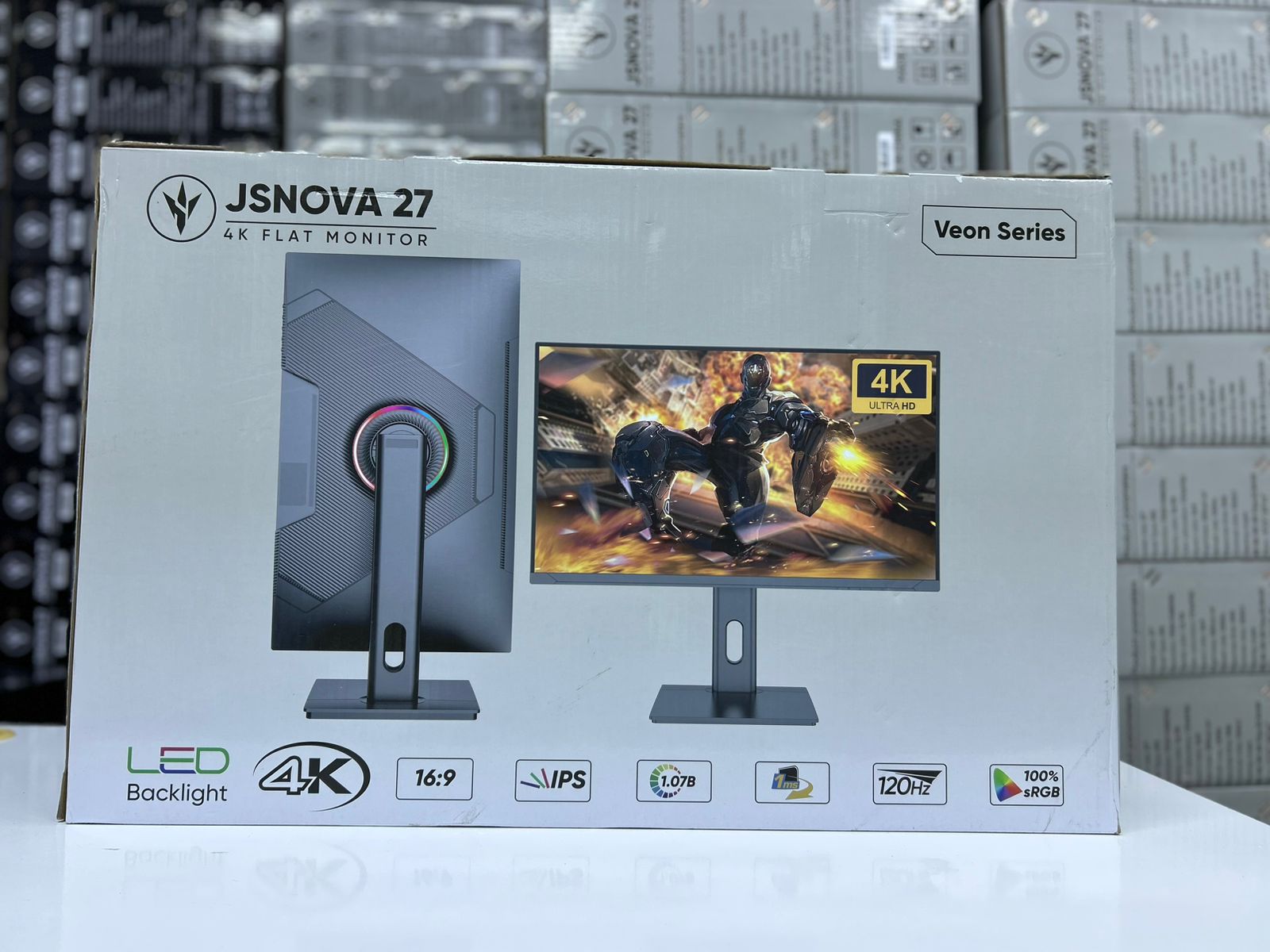 JS Nova 27 4K IPS Edge-to-Edge Monitor