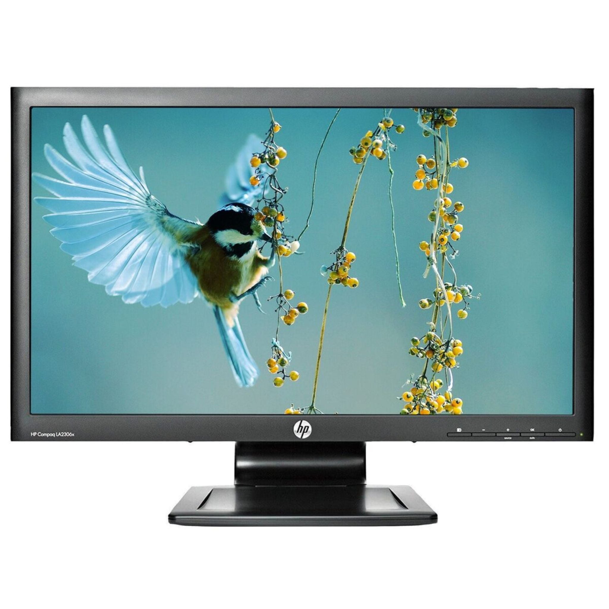 HP Compaq LA2306x 23” FHD 1080p WLED LCD Monitor 60Hz 5ms 16:9 DP DVI VGA